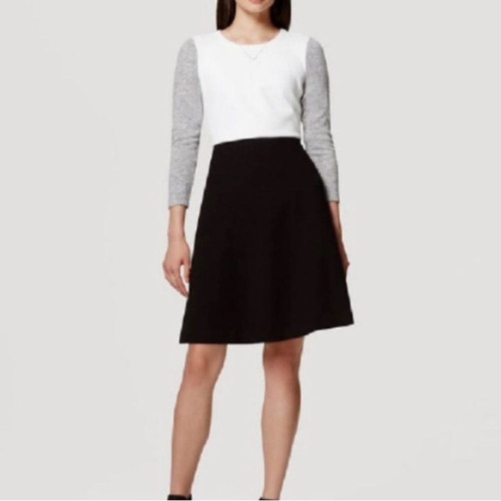 Loft Color Block Dress